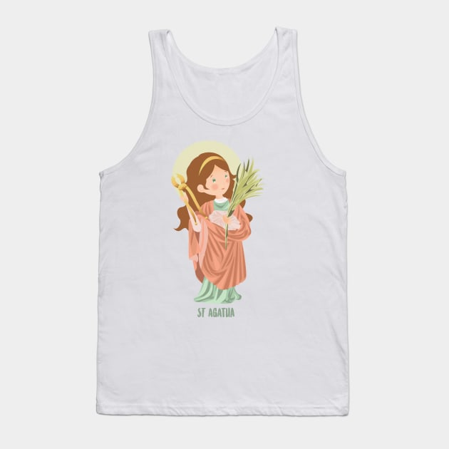 Saint Agatha Tank Top by AlMAO2O